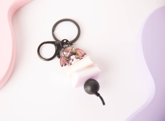 Dragon Book Keychain