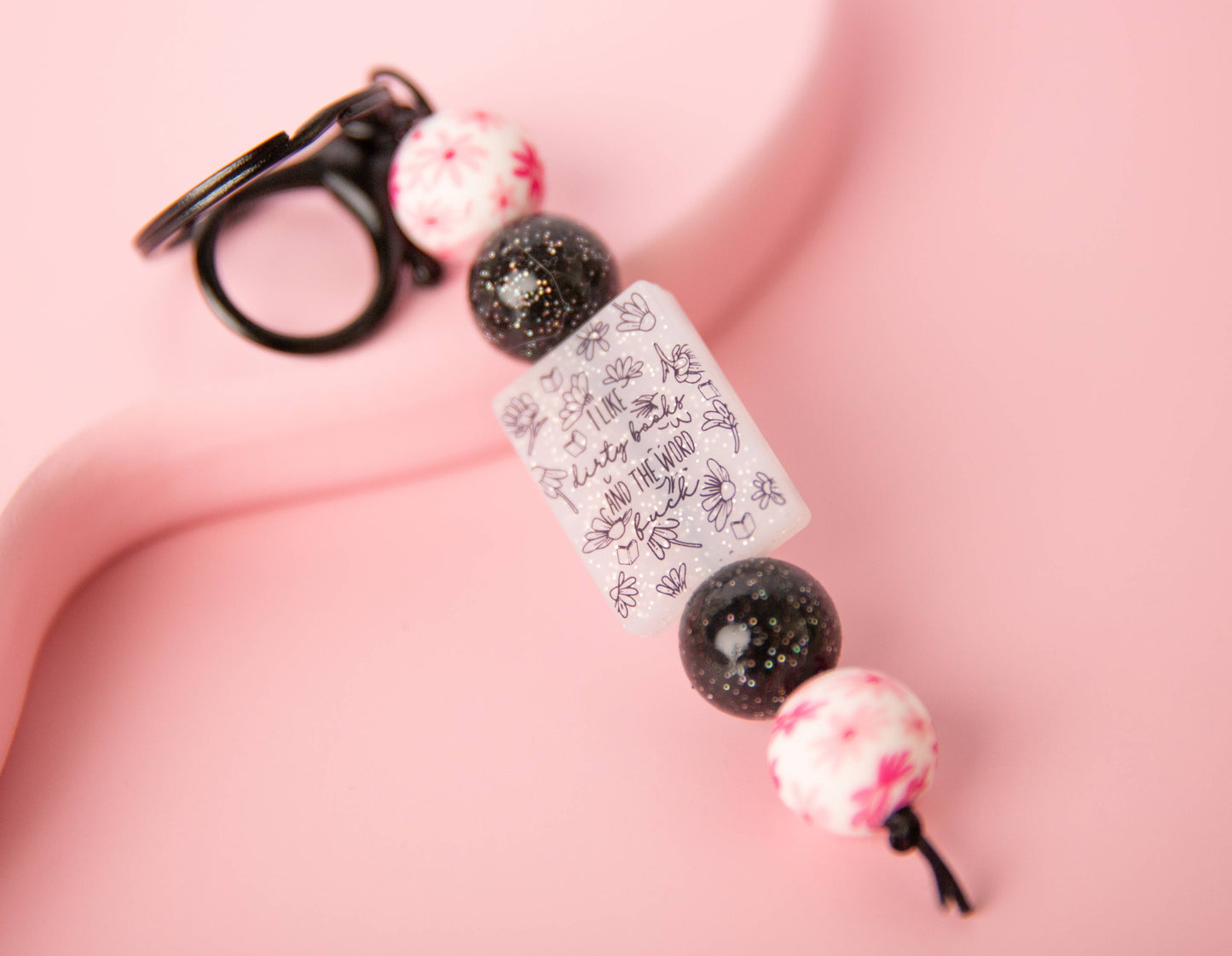 Dirty Books Keychain