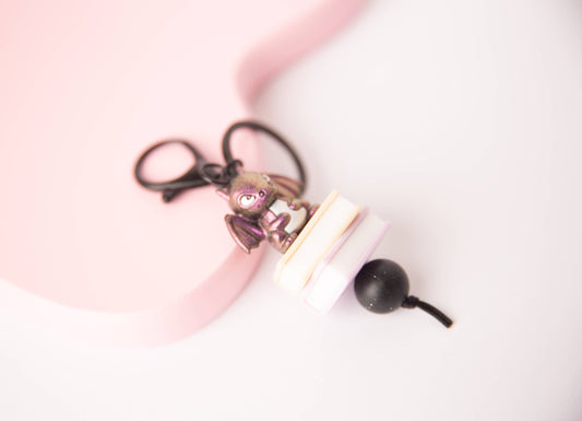 Dragon Book Keychain 