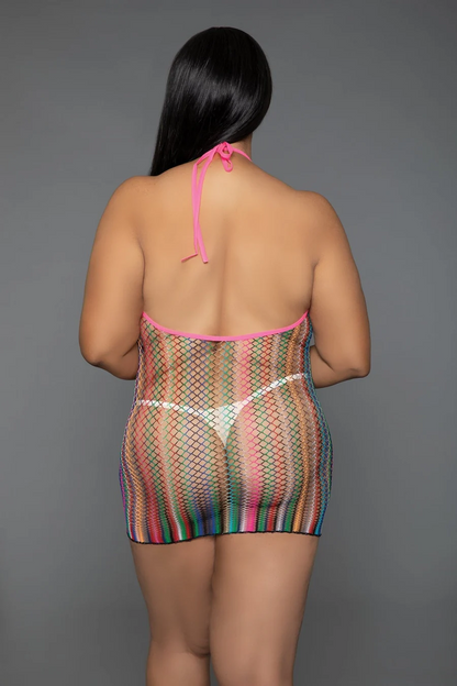 Rainbow Mini Dress