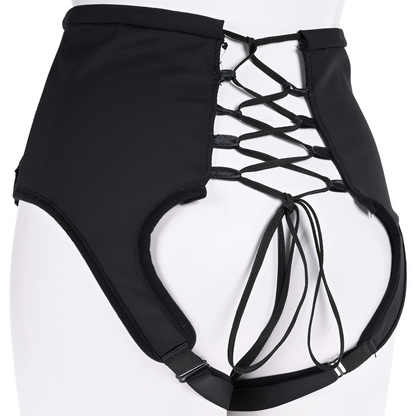 High Waisted Corset Harness